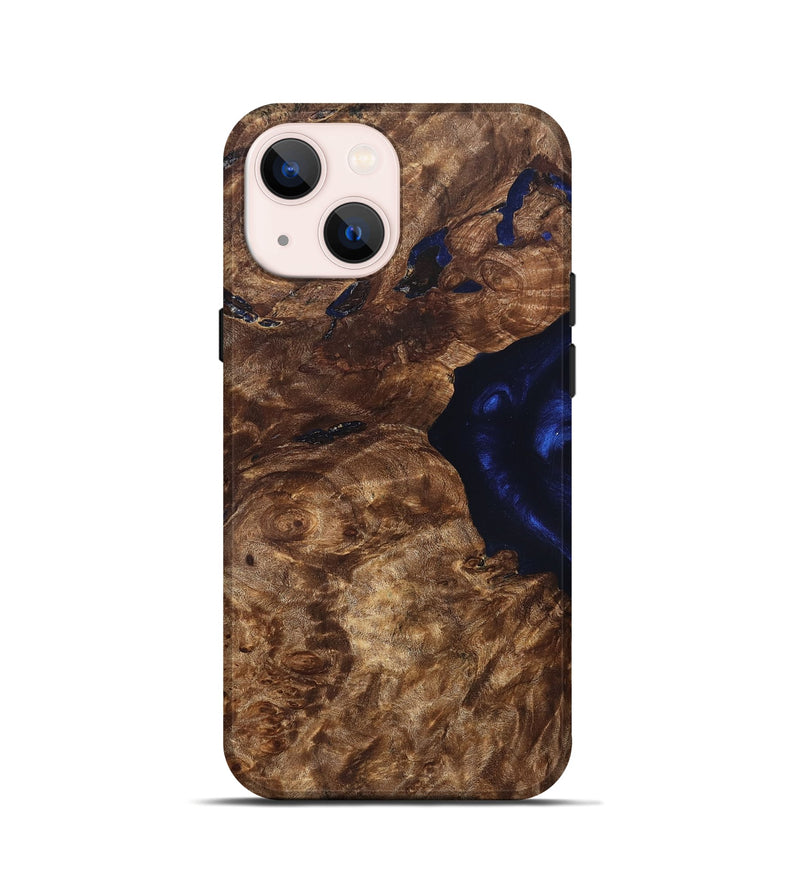 iPhone 13 mini Wood Live Edge Phone Case - Zainab (Solid Wood, 824730)