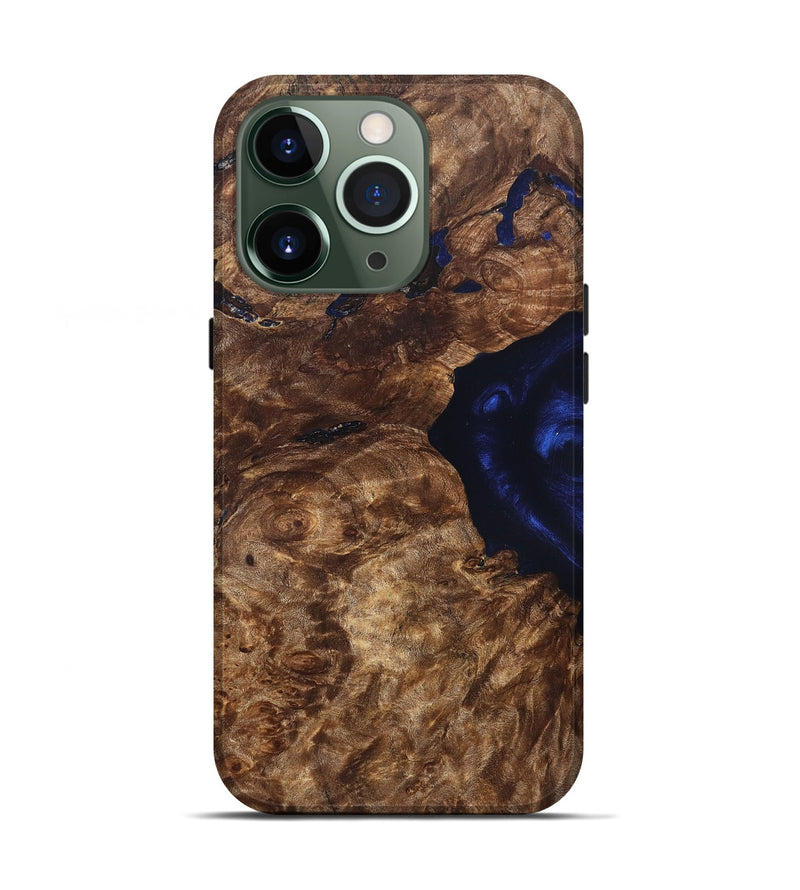 iPhone 13 Pro Wood Live Edge Phone Case - Zainab (Solid Wood, 824730)