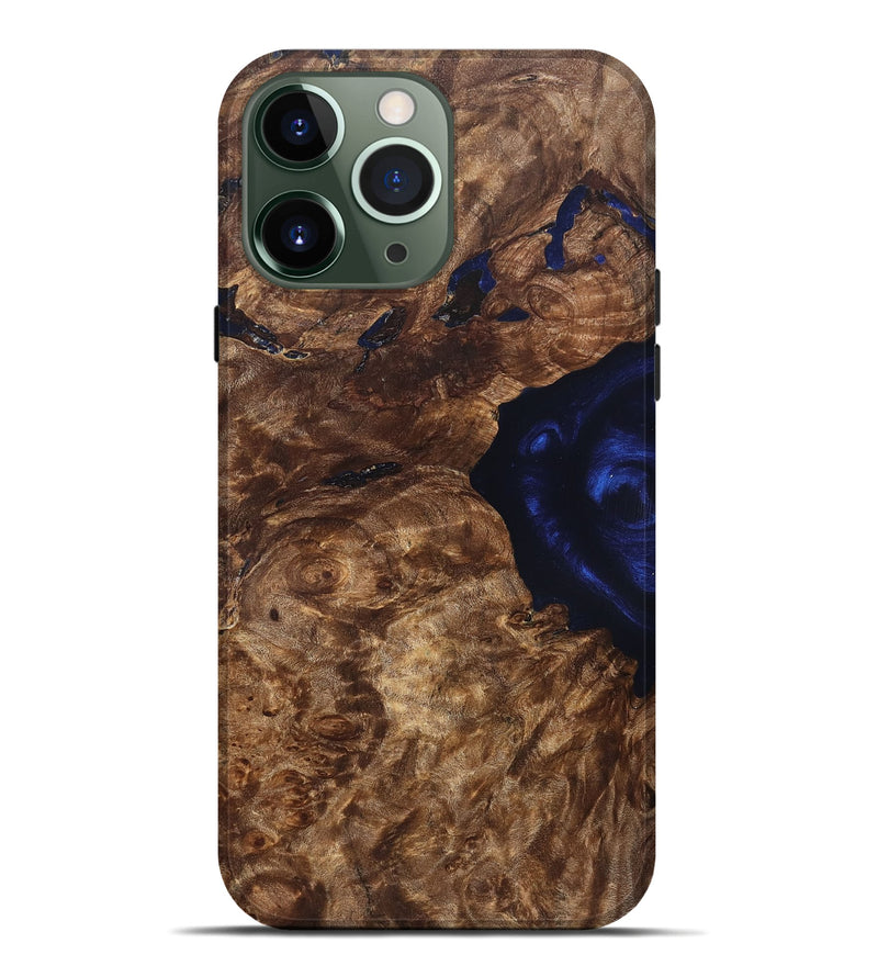 iPhone 13 Pro Max Wood Live Edge Phone Case - Zainab (Solid Wood, 824730)