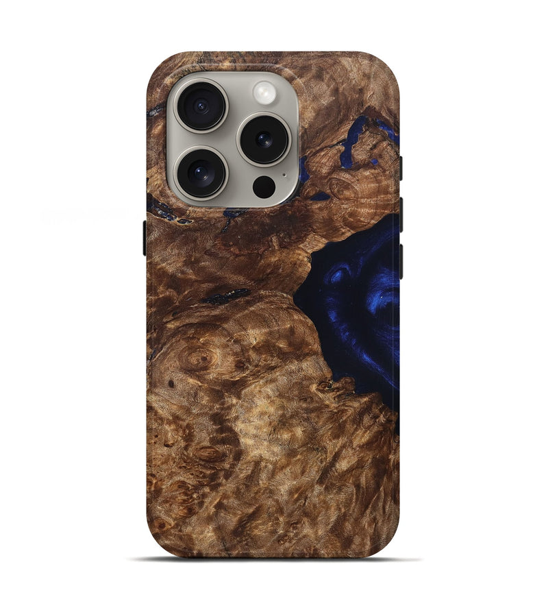 iPhone 16 Pro Wood Live Edge Phone Case - Zainab (Solid Wood, 824730)