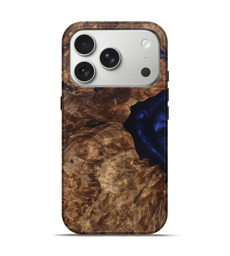 iPhone 17 Pro Wood Live Edge Phone Case - Zainab (Solid Wood, 824730)