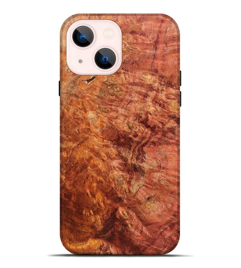 iPhone 14 Plus Wood Live Edge Phone Case - Renae (Solid Wood, 824731)