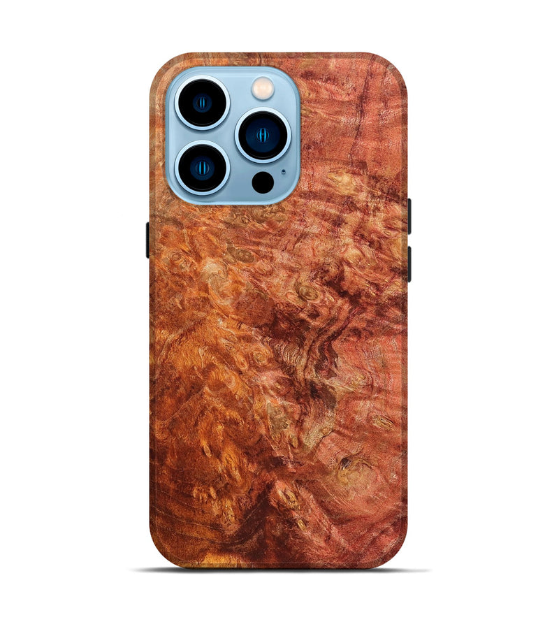 iPhone 14 Pro Wood Live Edge Phone Case - Renae (Solid Wood, 824731)