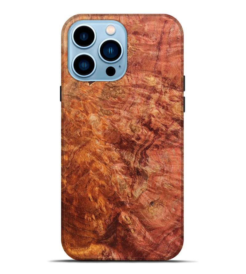 iPhone 14 Pro Max Wood Live Edge Phone Case - Renae (Solid Wood, 824731)