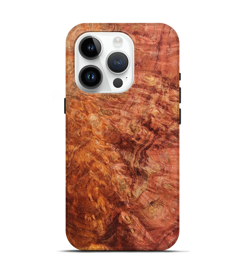 iPhone 15 Pro Wood Live Edge Phone Case - Renae (Solid Wood, 824731)
