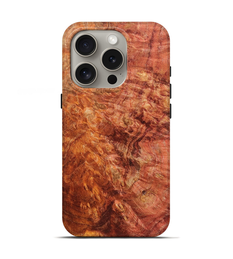 iPhone 16 Pro Wood Live Edge Phone Case - Renae (Solid Wood, 824731)