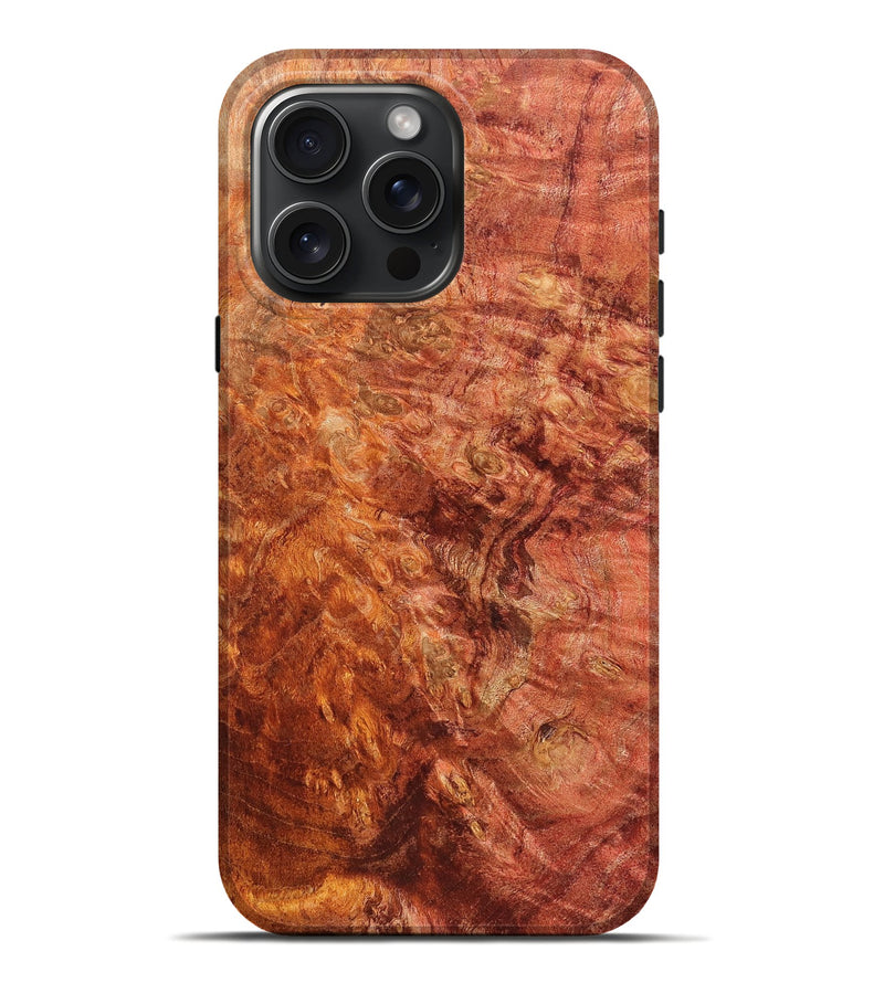 iPhone 16 Pro Max Wood Live Edge Phone Case - Renae (Solid Wood, 824731)