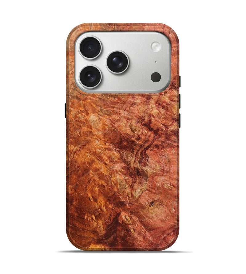 iPhone 17 Pro Wood Live Edge Phone Case - Renae (Solid Wood, 824731)