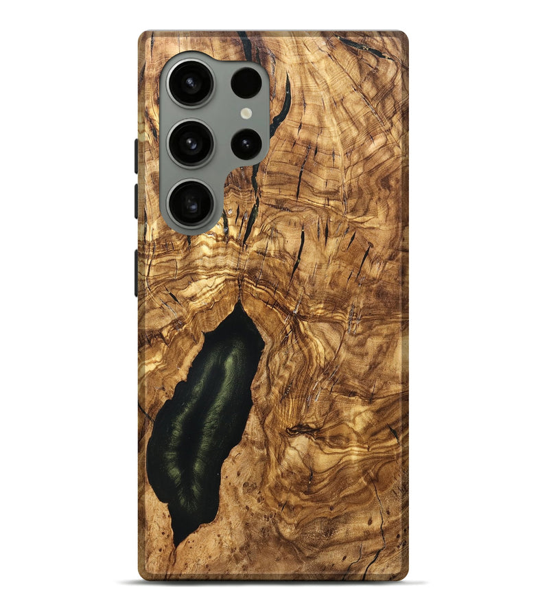 Galaxy S24 Ultra Wood Live Edge Phone Case - Tiera (Solid Wood, 824732)