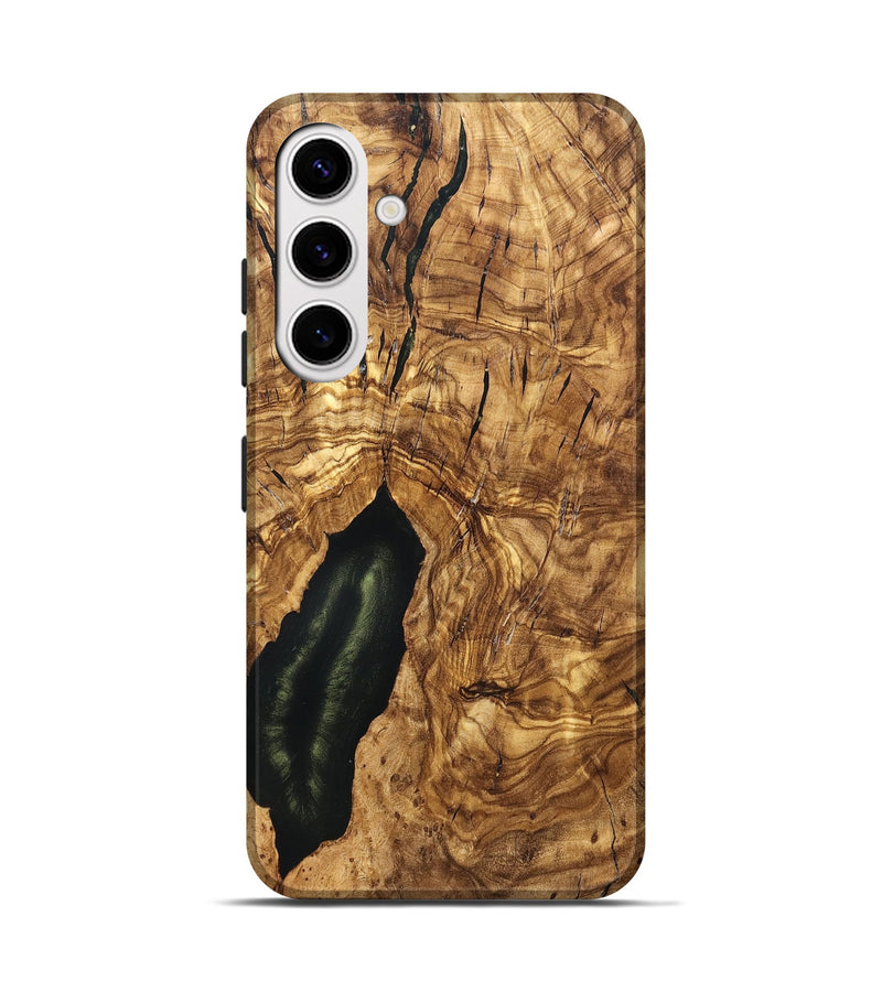 Galaxy S25 Wood Live Edge Phone Case - Tiera (Solid Wood, 824732)