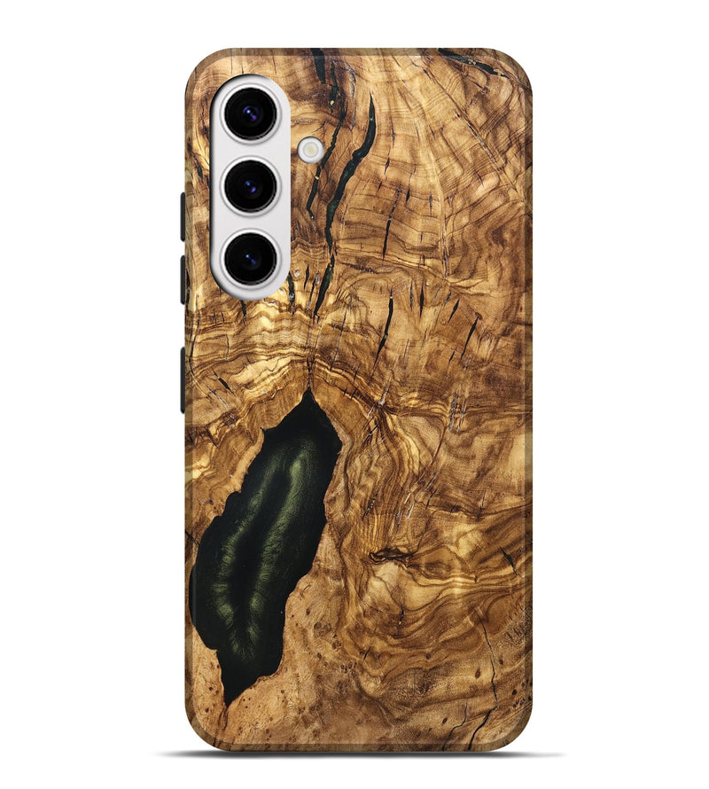 Galaxy S25 Plus Wood Live Edge Phone Case - Tiera (Solid Wood, 824732)