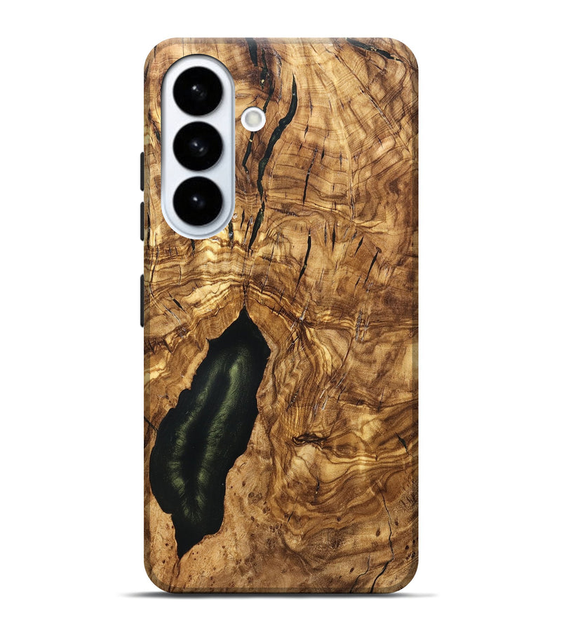 Galaxy S26 Plus Wood Live Edge Phone Case - Tiera (Solid Wood, 824732)