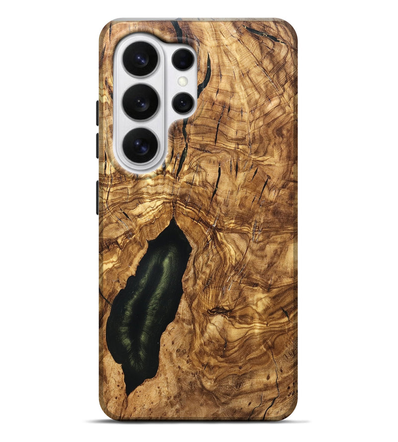 Galaxy S26 Ultra Wood Live Edge Phone Case - Tiera (Solid Wood, 824732)