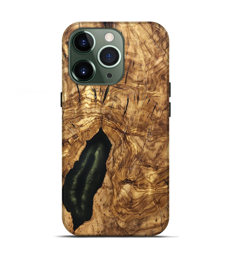 iPhone 13 Pro Wood Live Edge Phone Case - Tiera (Solid Wood, 824732)
