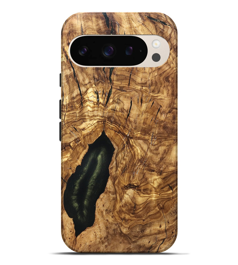 Pixel 9 Pro XL Wood Live Edge Phone Case - Tiera (Solid Wood, 824732)