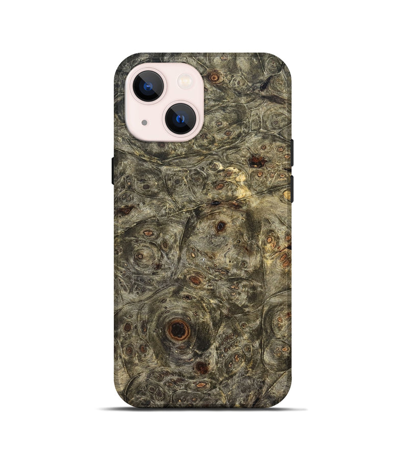 iPhone 13 mini Wood Live Edge Phone Case - Robert (Solid Wood, 824733)