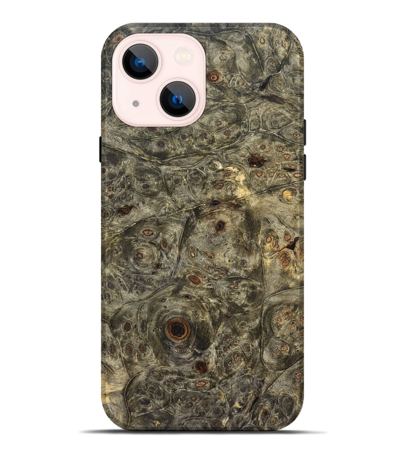 iPhone 14 Plus Wood Live Edge Phone Case - Robert (Solid Wood, 824733)