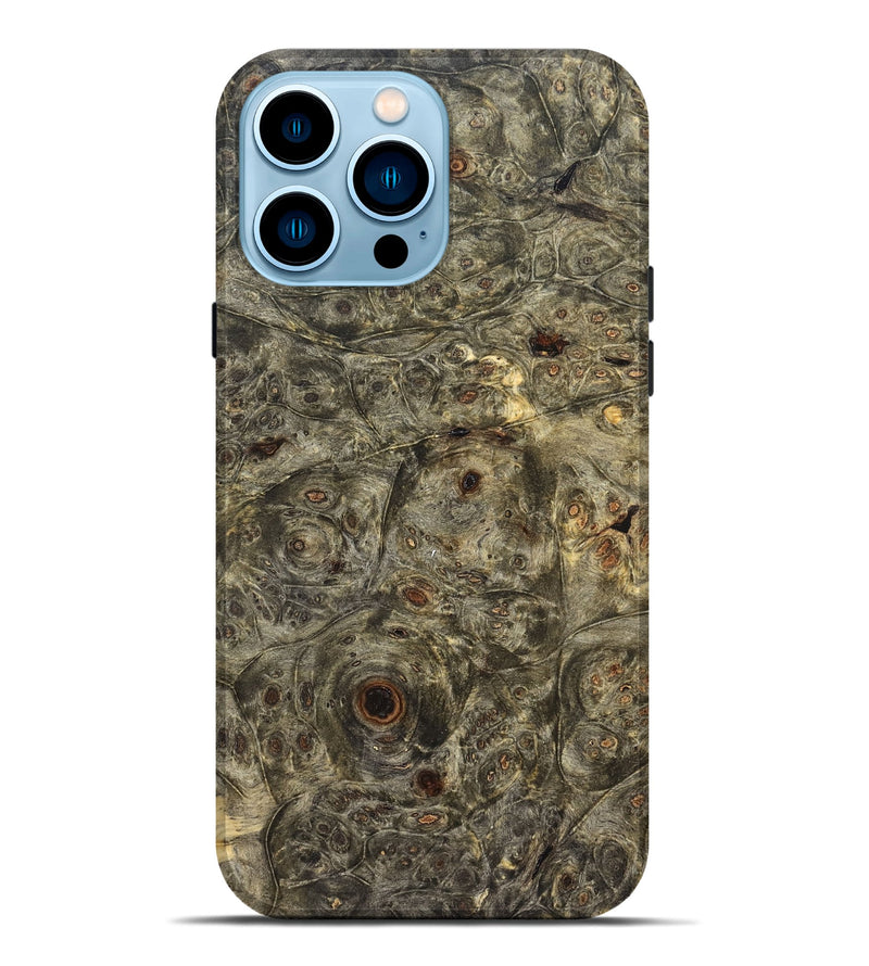 iPhone 14 Pro Max Wood Live Edge Phone Case - Robert (Solid Wood, 824733)