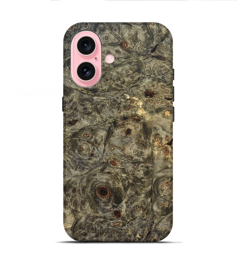 iPhone 16 Wood Live Edge Phone Case - Robert (Solid Wood, 824733)