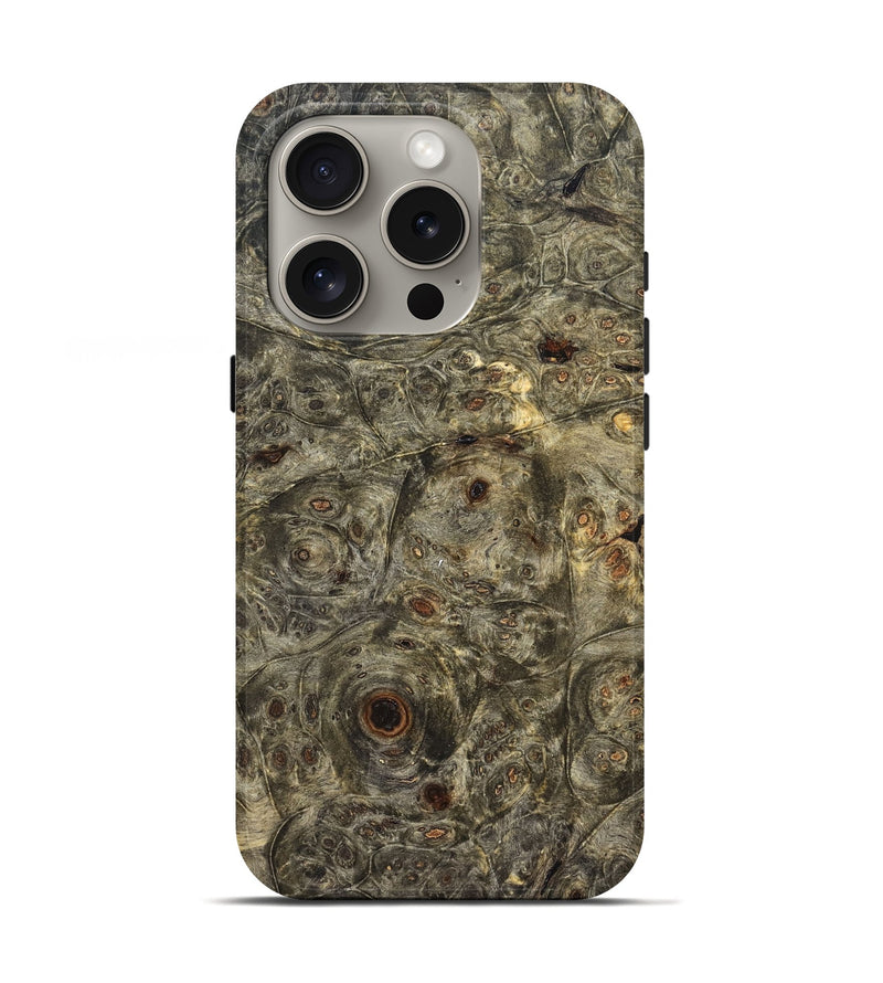 iPhone 16 Pro Wood Live Edge Phone Case - Robert (Solid Wood, 824733)