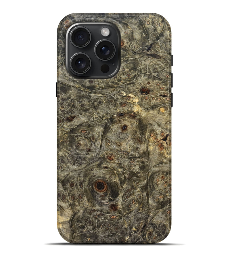 iPhone 16 Pro Max Wood Live Edge Phone Case - Robert (Solid Wood, 824733)
