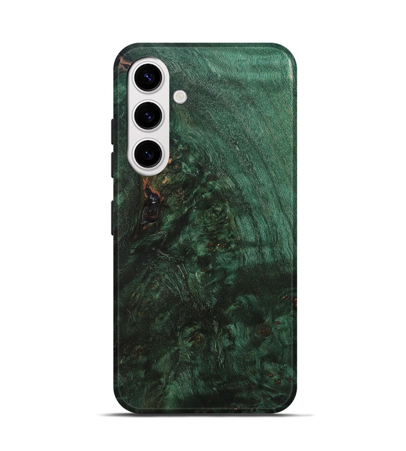 Galaxy S25 Wood Live Edge Phone Case - Evalyn (Solid Wood, 824734)