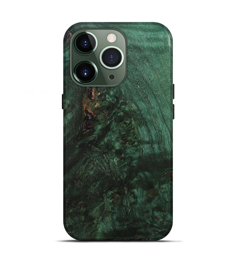 iPhone 13 Pro Wood Live Edge Phone Case - Evalyn (Solid Wood, 824734)