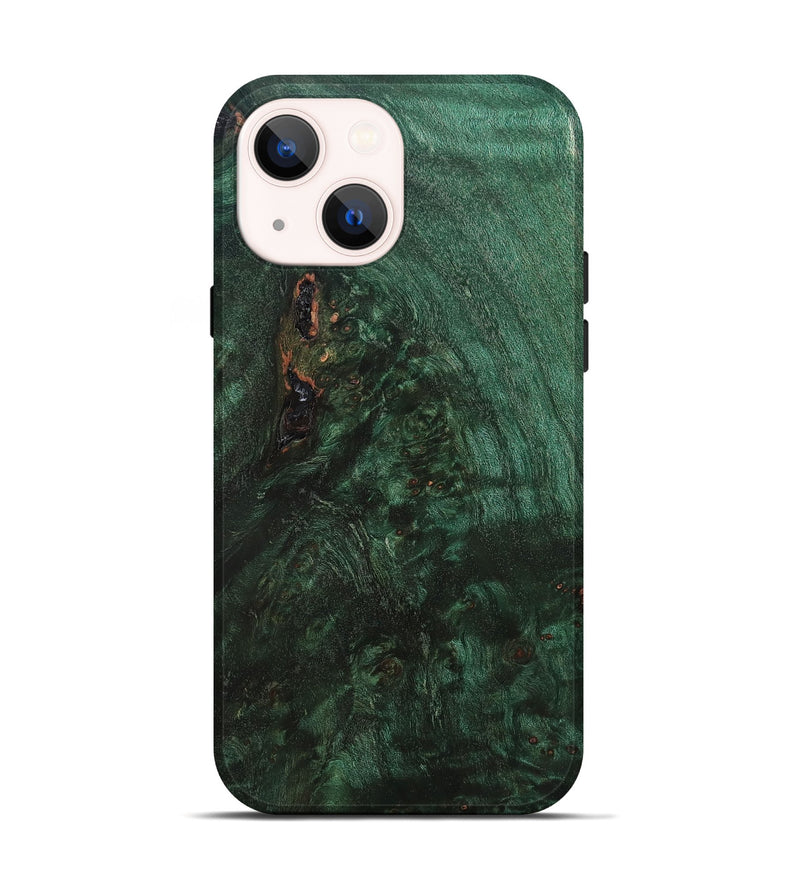 iPhone 14 Wood Live Edge Phone Case - Evalyn (Solid Wood, 824734)