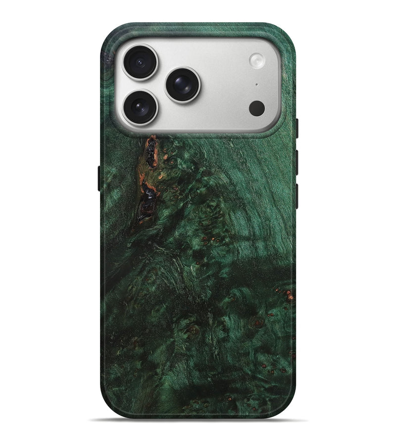 iPhone 17 Pro Max Wood Live Edge Phone Case - Evalyn (Solid Wood, 824734)