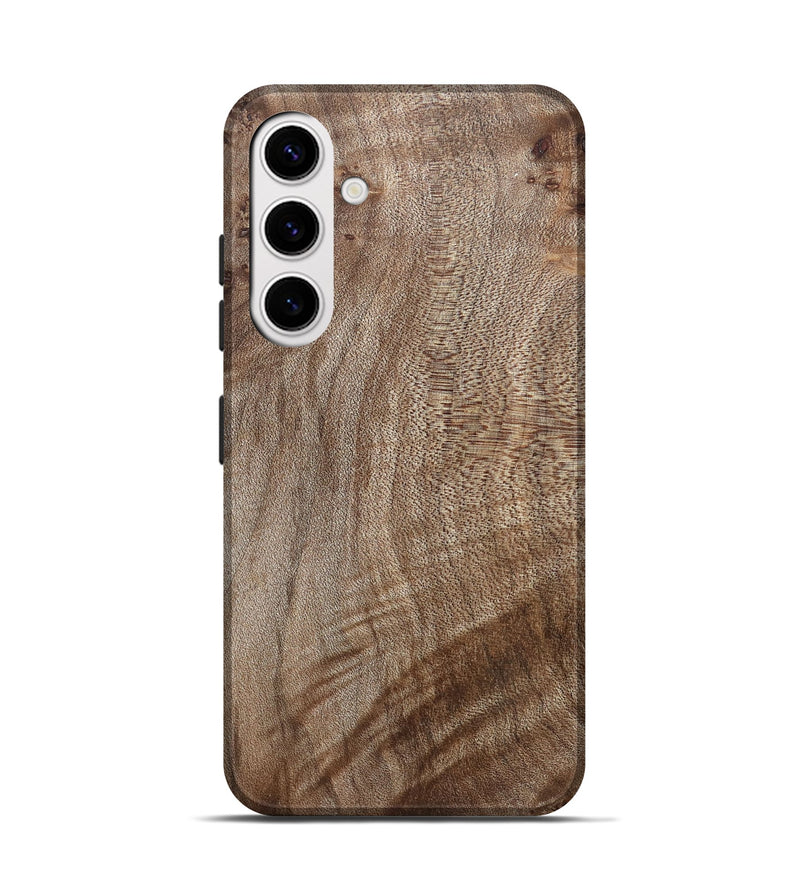 Galaxy S25 Wood Live Edge Phone Case - Karrie (Solid Wood, 824735)
