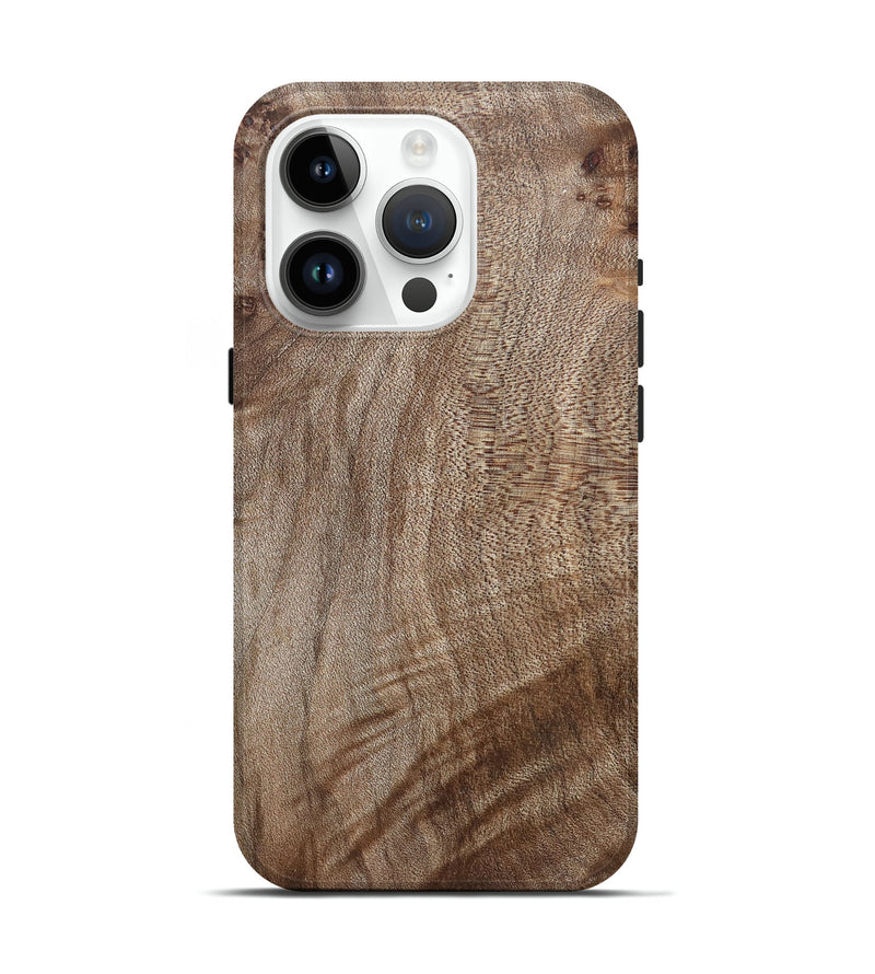 iPhone 15 Pro Wood Live Edge Phone Case - Karrie (Solid Wood, 824735)
