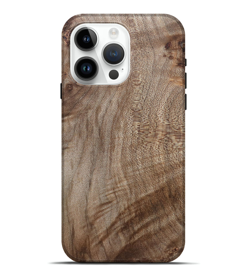 iPhone 15 Pro Max Wood Live Edge Phone Case - Karrie (Solid Wood, 824735)
