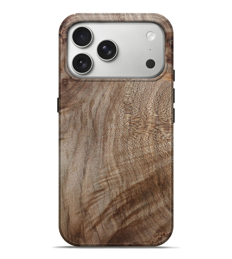 iPhone 17 Pro Max Wood Live Edge Phone Case - Karrie (Solid Wood, 824735)