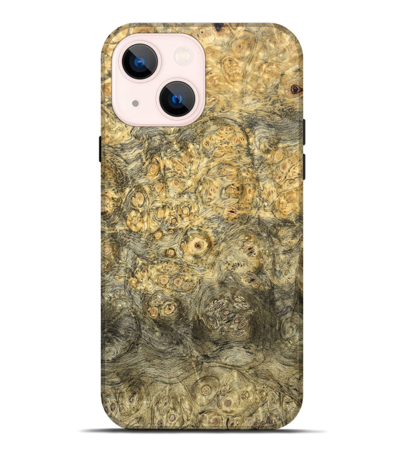 iPhone 14 Plus Wood Live Edge Phone Case - Ethyl (Solid Wood, 824736)