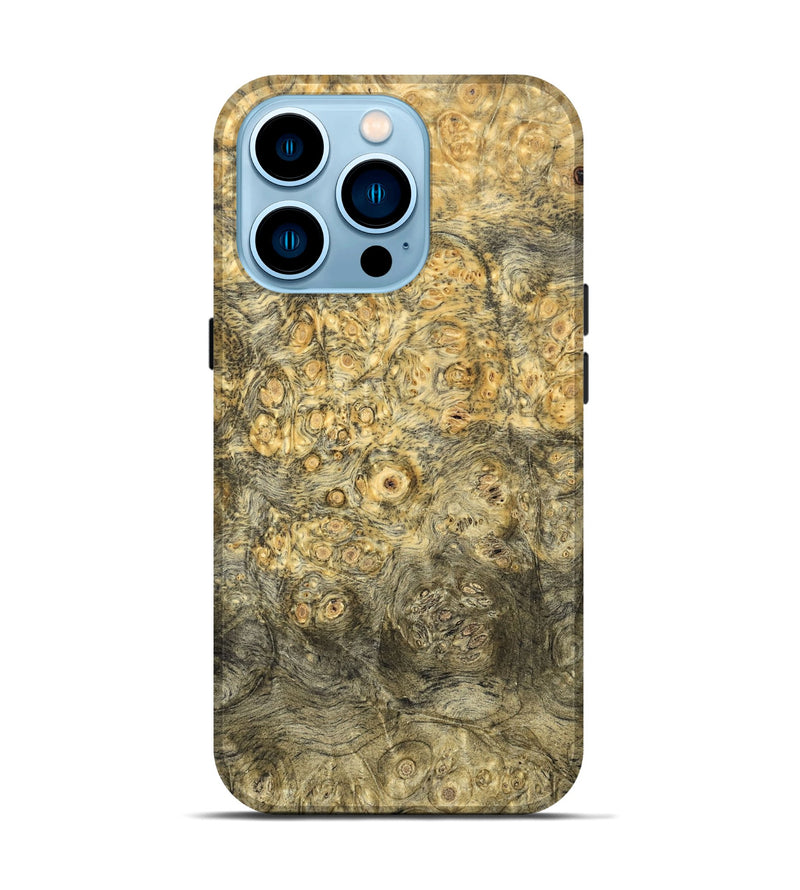 iPhone 14 Pro Wood Live Edge Phone Case - Ethyl (Solid Wood, 824736)
