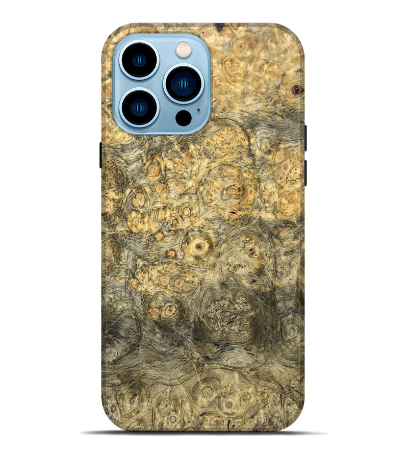 iPhone 14 Pro Max Wood Live Edge Phone Case - Ethyl (Solid Wood, 824736)