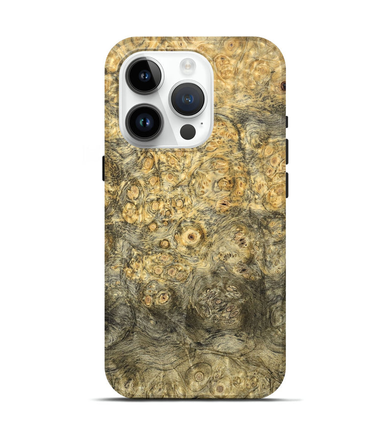 iPhone 15 Pro Wood Live Edge Phone Case - Ethyl (Solid Wood, 824736)