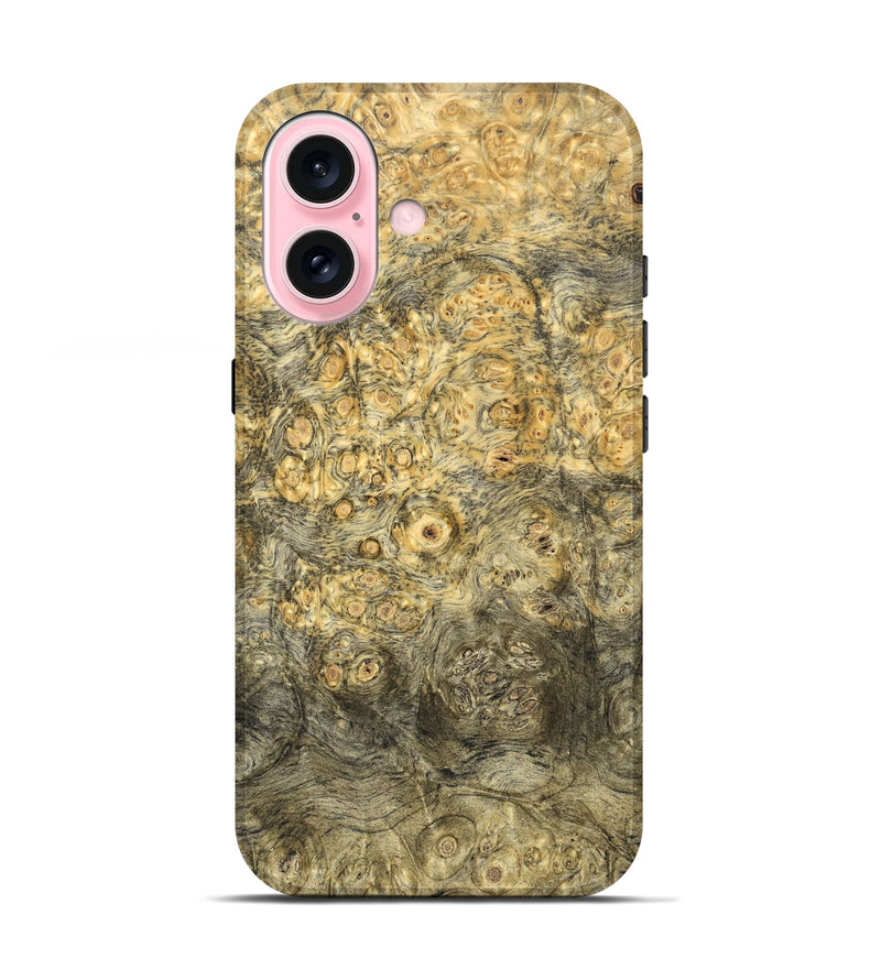 iPhone 17 Wood Live Edge Phone Case - Ethyl (Solid Wood, 824736)