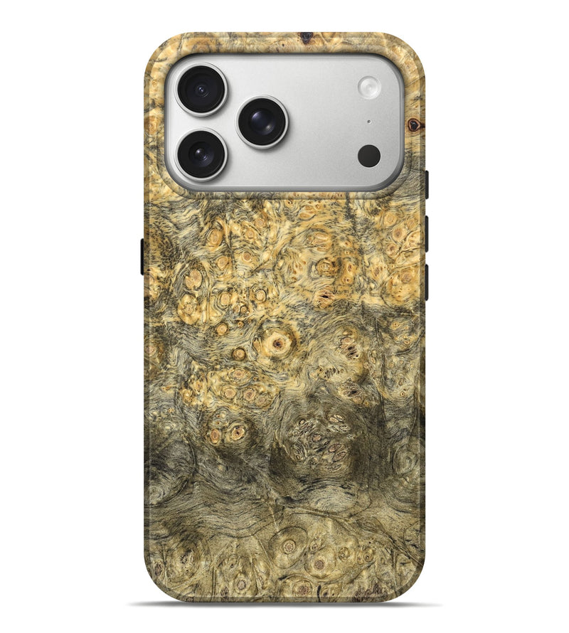 iPhone 17 Pro Max Wood Live Edge Phone Case - Ethyl (Solid Wood, 824736)