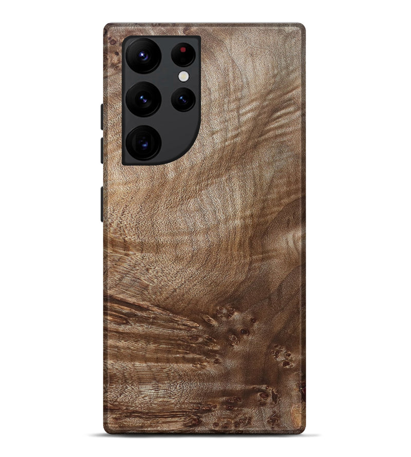 Galaxy S22 Ultra Wood Live Edge Phone Case - Ahmed (Solid Wood, 824737)