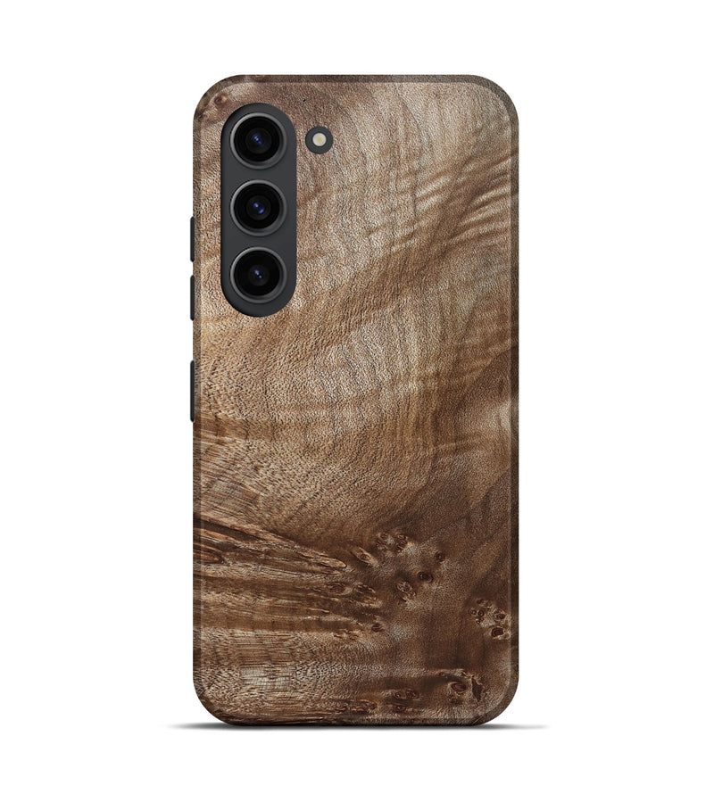 Galaxy S23 Wood Live Edge Phone Case - Ahmed (Solid Wood, 824737)