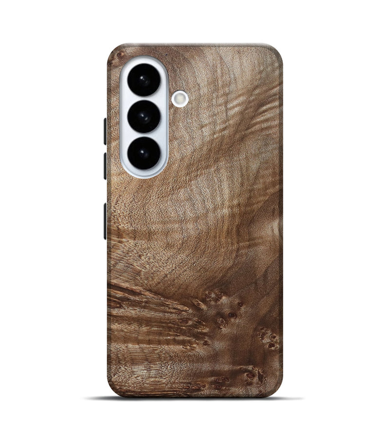 Galaxy S26 Wood Live Edge Phone Case - Ahmed (Solid Wood, 824737)