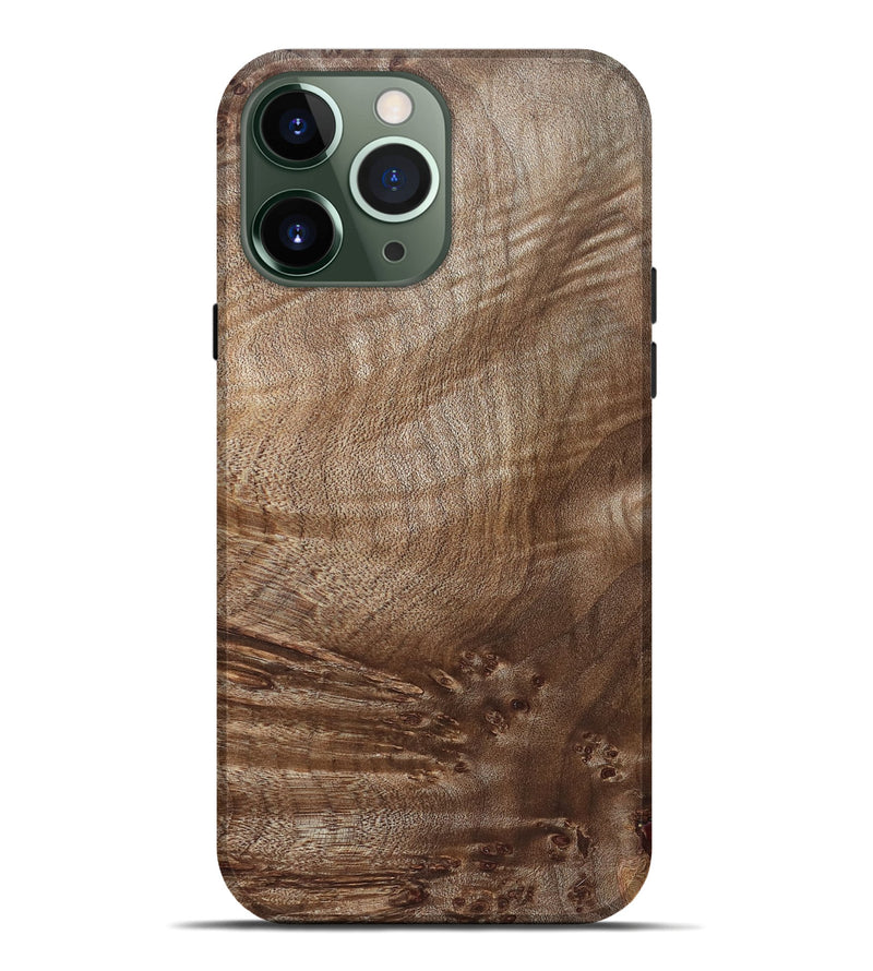 iPhone 13 Pro Max Wood Live Edge Phone Case - Ahmed (Solid Wood, 824737)