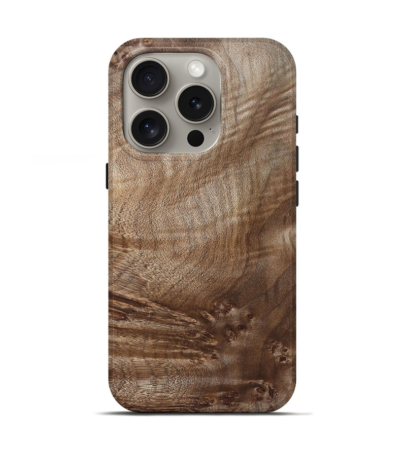 iPhone 16 Pro Wood Live Edge Phone Case - Ahmed (Solid Wood, 824737)