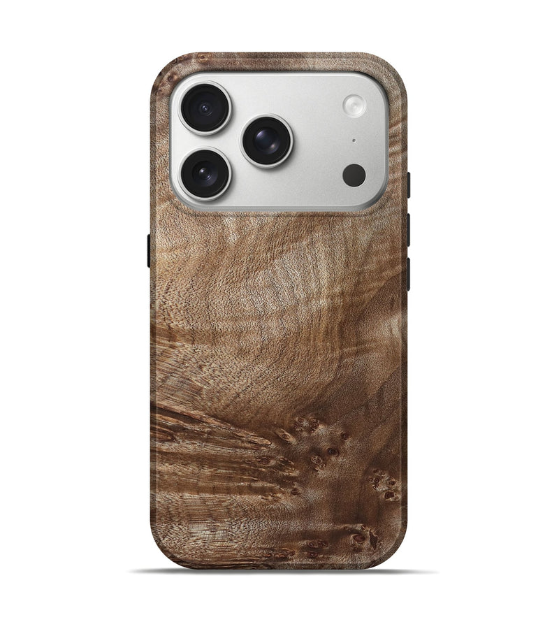 iPhone 17 Pro Wood Live Edge Phone Case - Ahmed (Solid Wood, 824737)