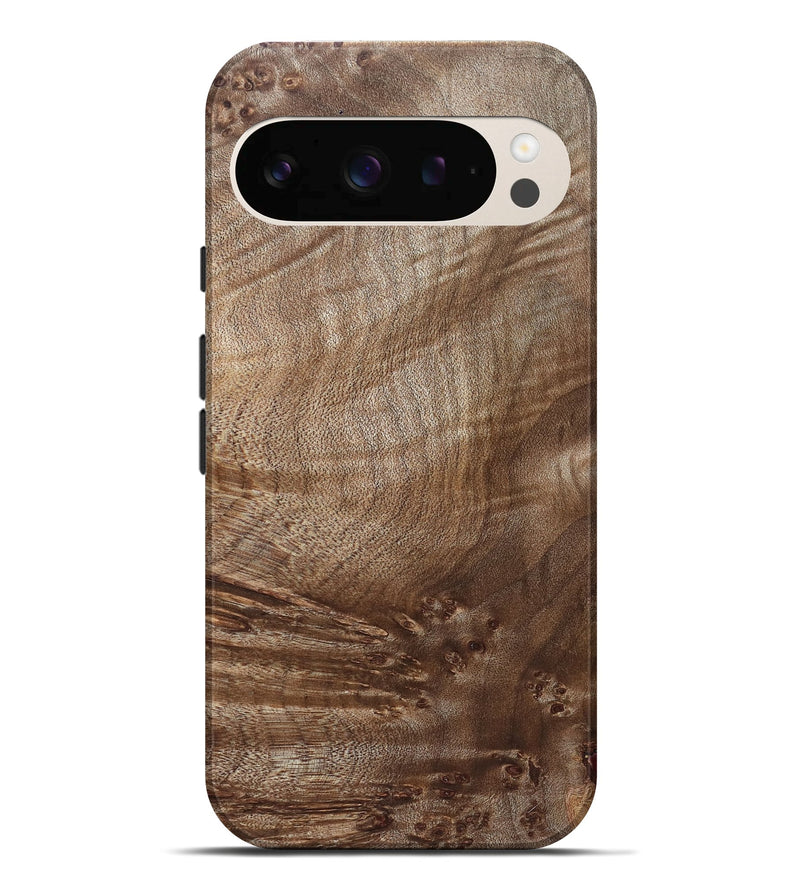 Pixel 10 Pro XL Wood Live Edge Phone Case - Ahmed (Solid Wood, 824737)