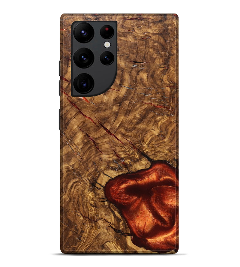Galaxy S22 Ultra Wood Live Edge Phone Case - Kaleigh (Solid Wood, 824738)