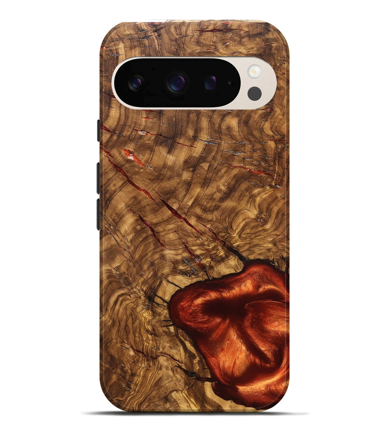 Pixel 10 Pro XL Wood Live Edge Phone Case - Kaleigh (Solid Wood, 824738)