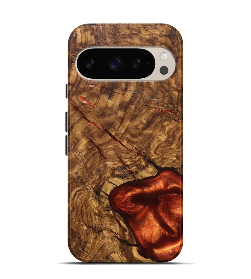 Pixel 9 Wood Live Edge Phone Case - Kaleigh (Solid Wood, 824738)