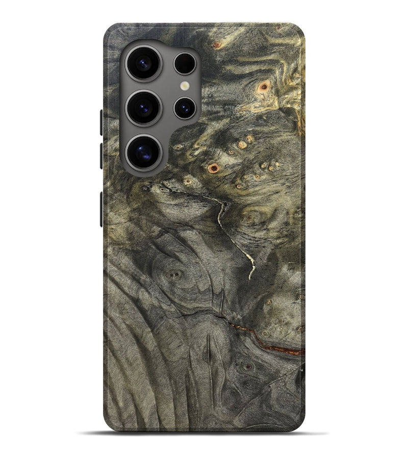 Galaxy S25 Ultra Wood Live Edge Phone Case - Chaim (Solid Wood, 824739)